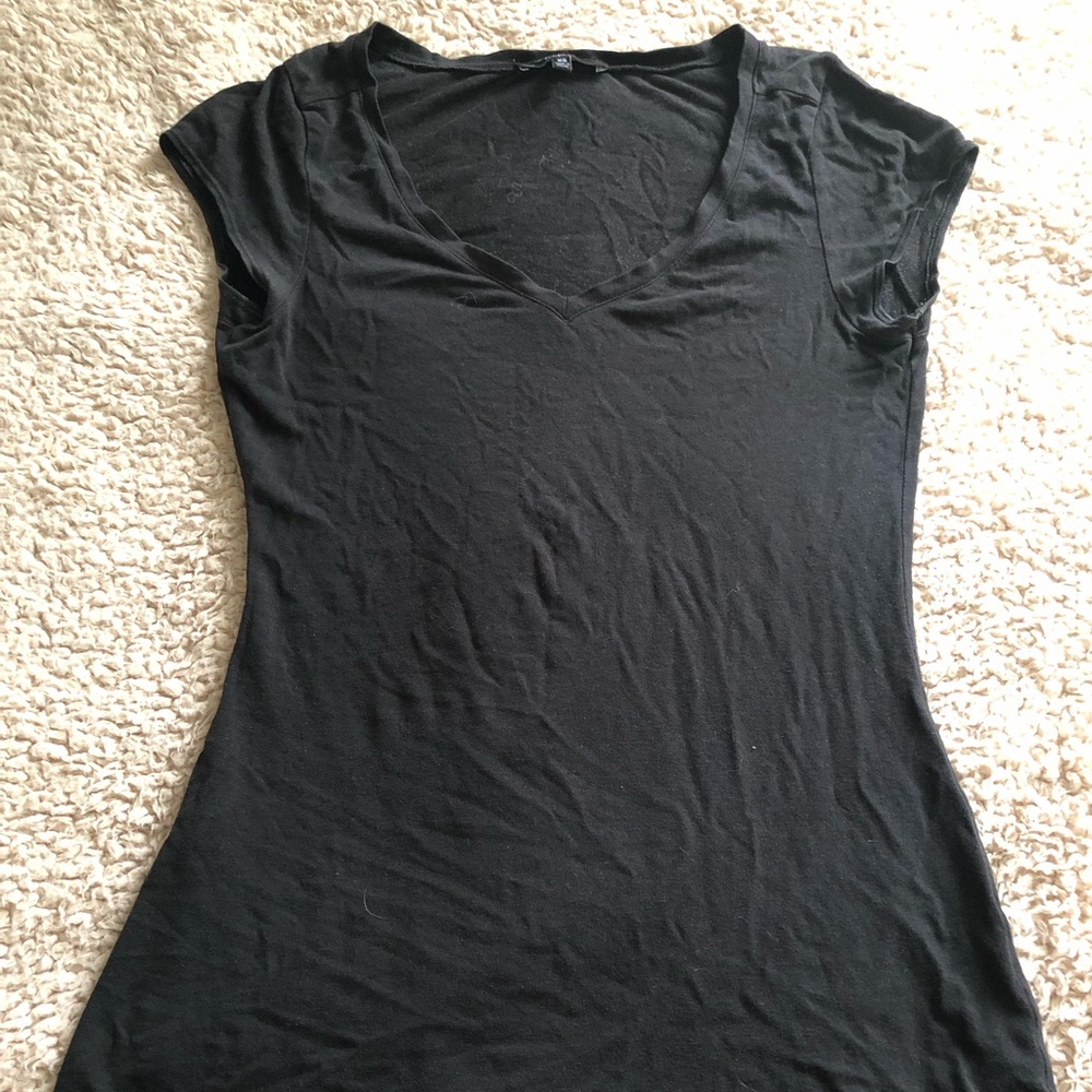 Low Cut Black Top